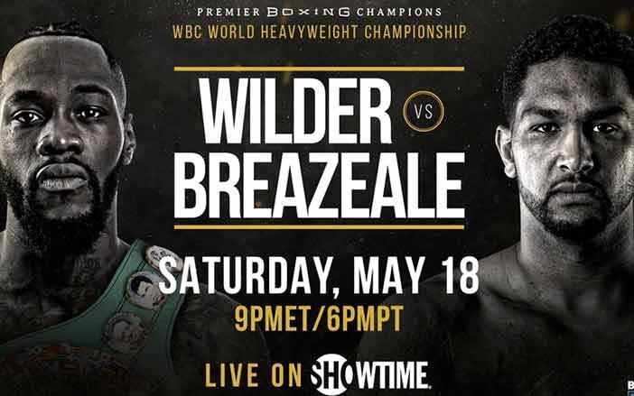 Pesaje: Wilder vs Breazeale