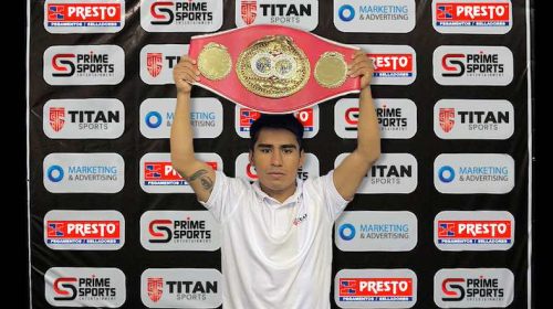 “Cejitas” Valladares va por el título latino minimosca del WBC
