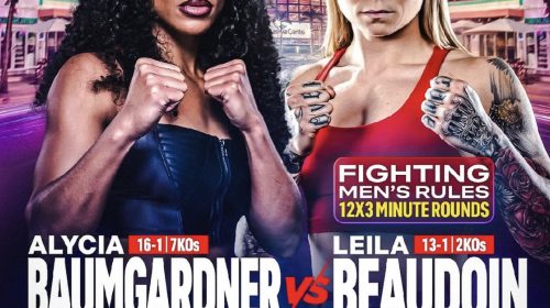 “La Bomba” Baumgardner defenderá su título frente a Leila Beaudoin en Miami