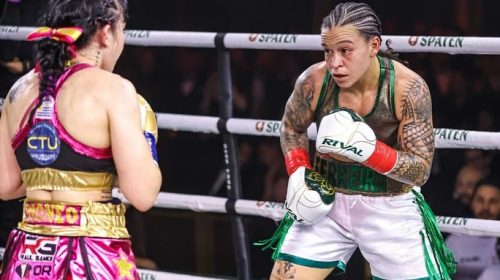 Beatriz Ferreira defendió con autoridad su corona ligera IBF ante Maira Moneo