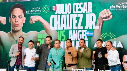 Chávez Jr. prepara su regreso en México: Ángel Julián Sacco será su rival