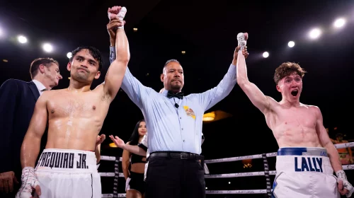 JIMUEL PACQUIAO DEBUTÓ  CON UN EMPATE