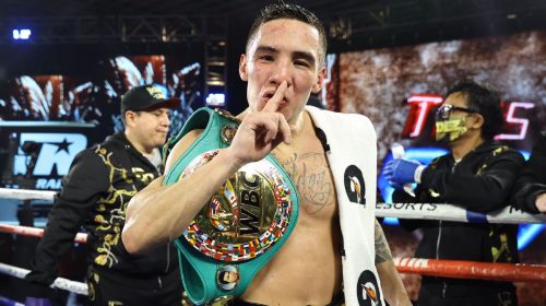 Oscar Valdez ya piensa en el regreso al ring