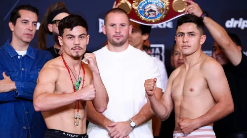 Medina vs Curiel: pesaje cumplido