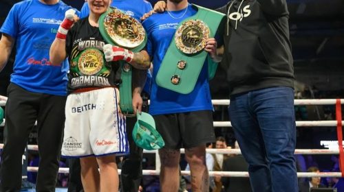 Thorslund domina y se consagra campeona interina WBC pluma