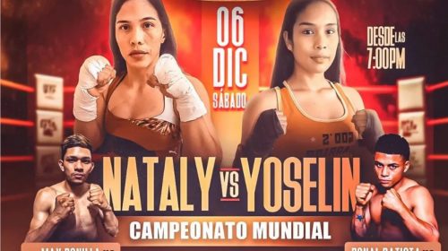 NATALY DELGADO DEFENDERÁ SU TÍTULO MUNDIAL ANTE YOSELIN FERNÁNDEZ