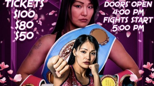 MIYO YOSHIDA REGRESA EN BOSTON ANTE EDITH “PANTERA” FLORES