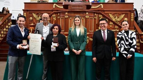 PATRICIA TREJO FUE DISTINGUIDA CON LA MEDALLA AL MÉRITO DEPORTIVO EN CDMX