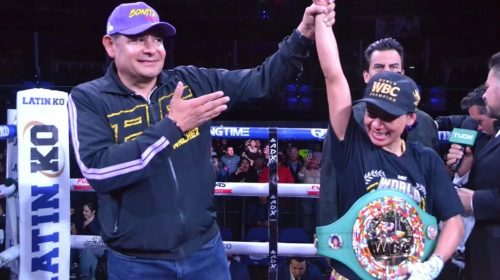 “LA BONITA” SE QUEDÓ CON EL INTERINO WBC