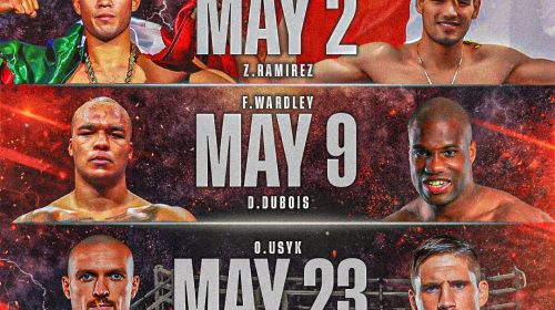 Mayo en llamas: una agenda de élite que sacudirá el boxeo mundial