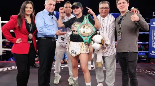 “La China de Oro” Rojas campeona verde y oro