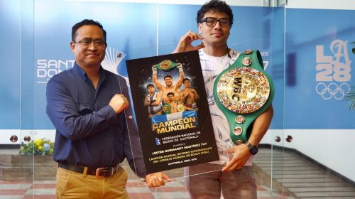 Léster Martínez entra en la historia grande de Guatemala