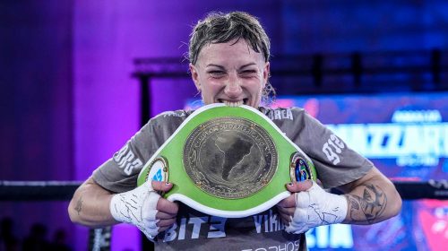 Amalia Mazzarello volvió a conquistar el Sudamericano gallo
