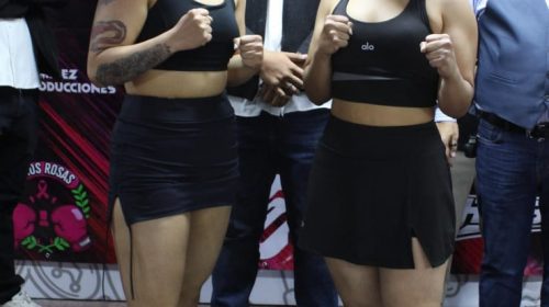 Todo listo en la CDMX: Pesajes oficiales para la función de Humble Boxing x Puños Rosas