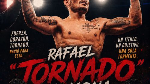 El “Tornado” Carmona y su próximo compromiso