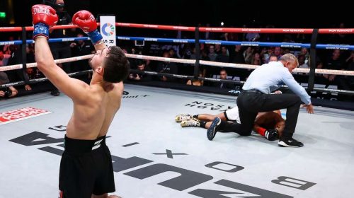 Valenzuela se tomó revancha y noqueó a De Los Santos en un final polémico