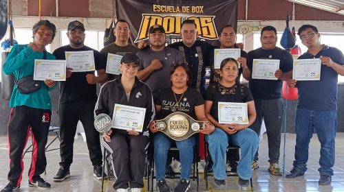 Exitosa jornada de capacitación reunió a entrenadores y boxeadores en Hidalgo