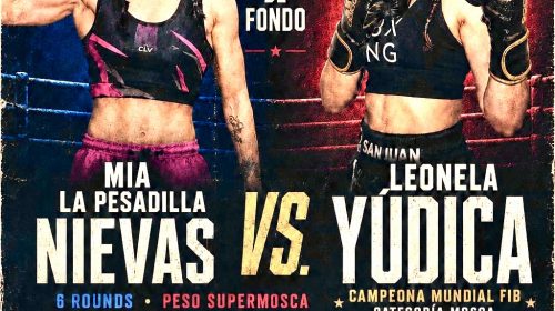 Leonela Yúdica vuelve al ring para encabezar una gran noche en Malvinas Argentinas