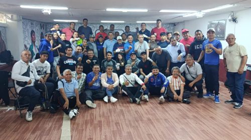 Gran convocatoria en el curso de técnica de vendaje organizado por la H. Comisión de Box de la Ciudad de México