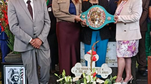Santiago Tianguistenco rinde homenaje a Salvador Sánchez a 44 años de su partida