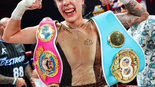 Tamm Thibeault hizo historia: campeona mundial en apenas cinco peleas profesionales