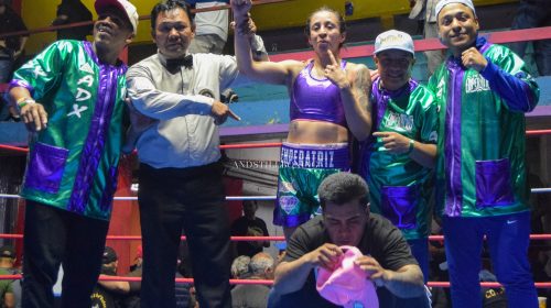 Con sed de revancha: La “Emperatriz” Vargas brilló en la Arena San Juan y se llevó la victoria