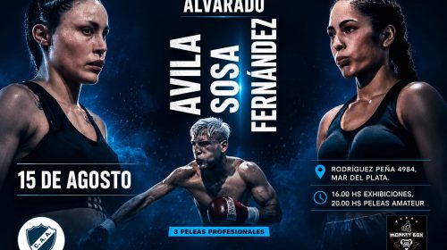 Mar del Plata se prepara para una nueva velada de boxeo en el Club Alvarado