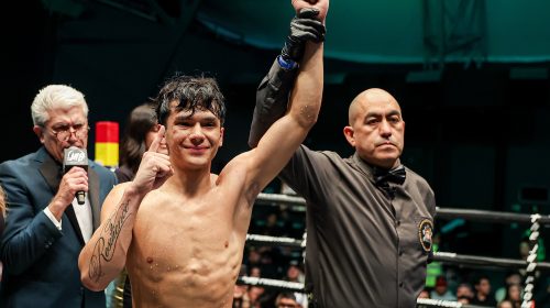 Debut soñado: Derek Juárez ganó por KO en su primera pelea profesional