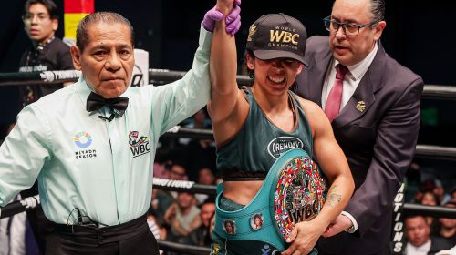 Soledad Vargas se consagra campeona Plata Supermosca del WBC