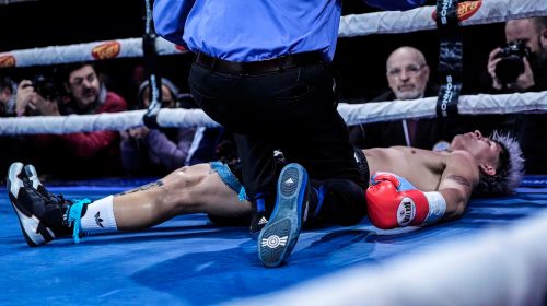 TALAVERA SE LEVANTÓ DE LA LONA Y NOQUEÓ A “C4” RUIZ