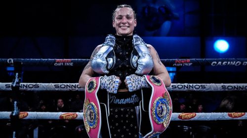 DINAMITA FERREYRA SUMÓ OTRA CORONA