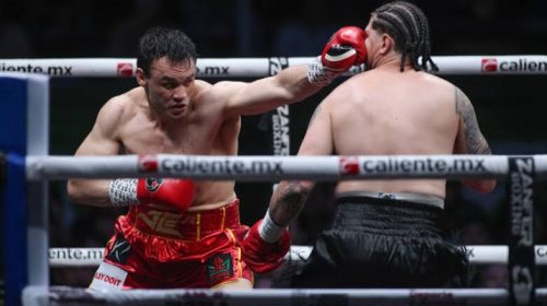 CHÁVEZ JR. FULMINÓ A TRONCOSO EN EL PRIMER ROUND