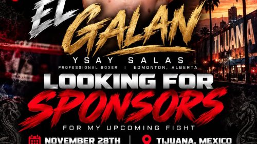 El boxeador Ysay Salas busca patrocinadores para pelear en Tijuana