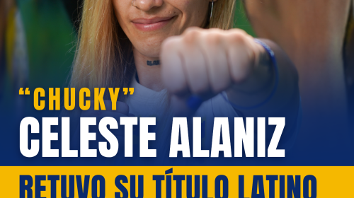 Celeste “la Chucky” Alaniz retuvo su título latino WBO