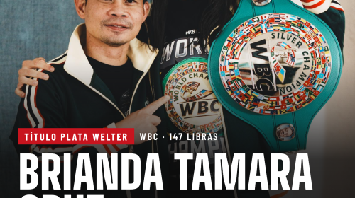 Brianda Tamara Cruz vence por puntos a Lucía Pérez y conquista el título plata welter del WBC
