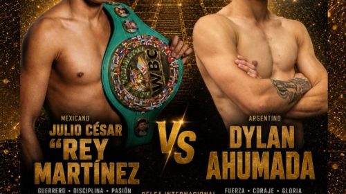 Dylan Ahumada vs. Julio César “Rey” Martínez en Teotihuacán