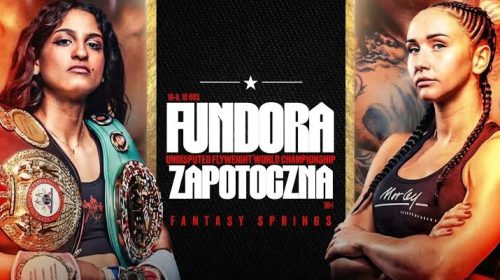 Fundora defenderá su corona ante Zapotoczna
